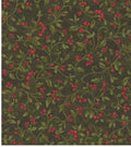 Star of Wonder - Star of Light 17061-40 Berries Holly by Nancy Halvorsen for Benartex - Fat Quarter