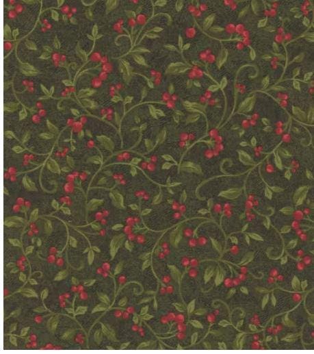 Star of Wonder - Star of Light 17061-40 Berries Holly by Nancy Halvorsen for Benartex - Fat Quarter