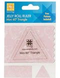EZ Quilting Jelly Roll Ruler: Mini 60 degree Triangle