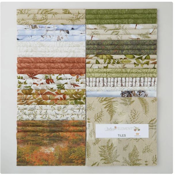 Naturescapes Favorites Tiles for Northcott - Layer Cake 10" X 10"