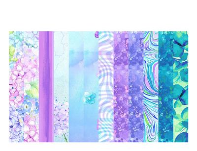 Hydrangea Dream 2.5in Strips 40 Pieces