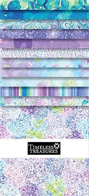 Hydrangea Dream 10in Squares 42 Pieces