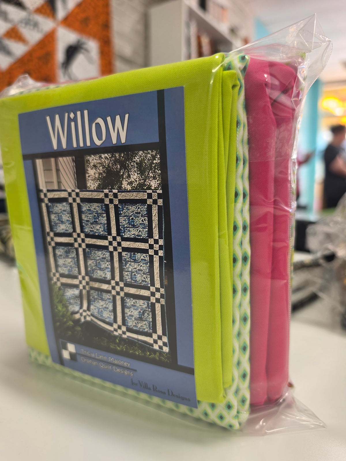 Willow Quilt Kit Featuring Tula Pink Floral Reef 60" x 78"