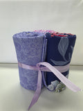 Purple & Pink Floral 3yd Quilt Pack