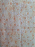 Midnight Blooms Daisies Vanilla -1/2 Yard