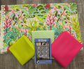 Willow Quilt Kit Featuring Tula Pink Floral Reef 60" x 78"