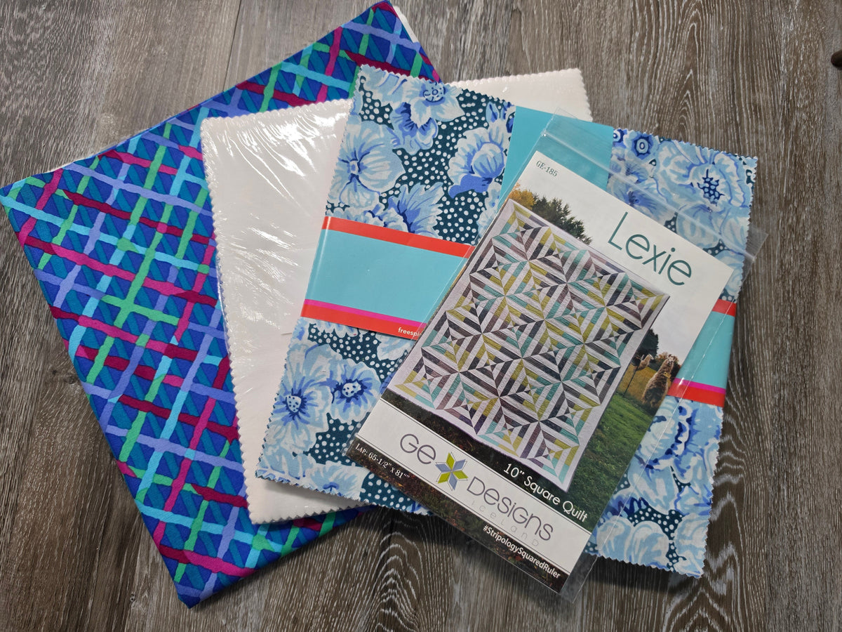 "From the Archives" Collection by Kaffe Fasset for Free Spirit Lexie Quilt Kit 65-1/2"x81"