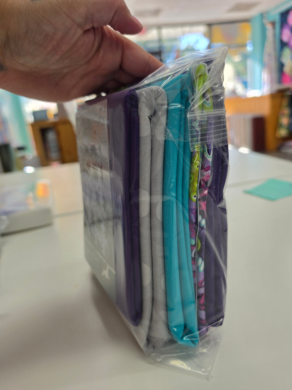 Phyllis Quilt Kit w/ Tula Pink fabric
