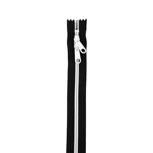 30 inch Stitch Supply zipper - Black and White