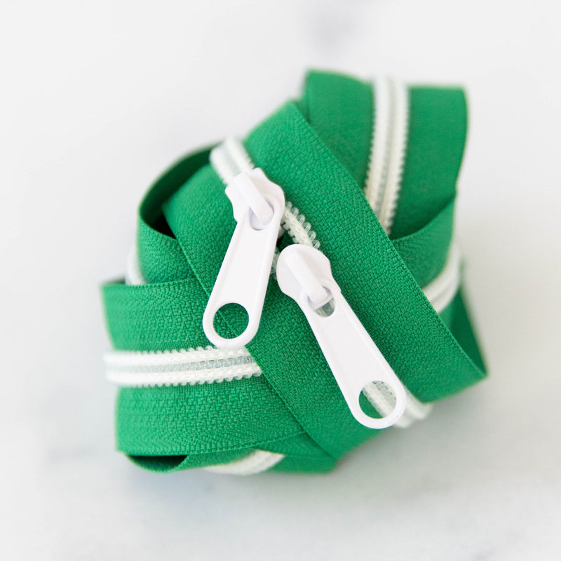 30" Zipper - Kelly - SSCZ15