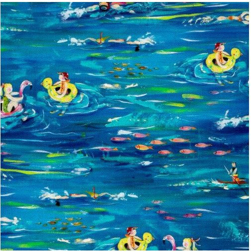 3 Wishes Seaside Summer Collections Fat Quarter Bundle - 6 pieces