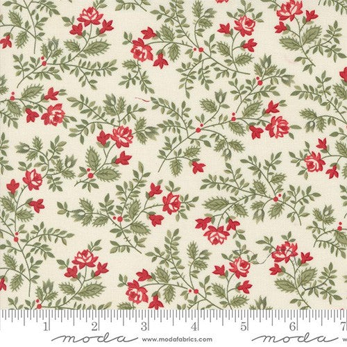 Silent Night - A Christmas Carol Snowflake by 3 Sisters for Moda 44358 11 -1/2 Yard